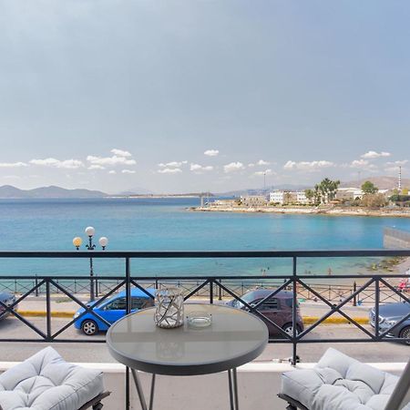 Ferienwohnung Modern Seaside Oasis In Pireas, Seaview & King Bed Exterior foto